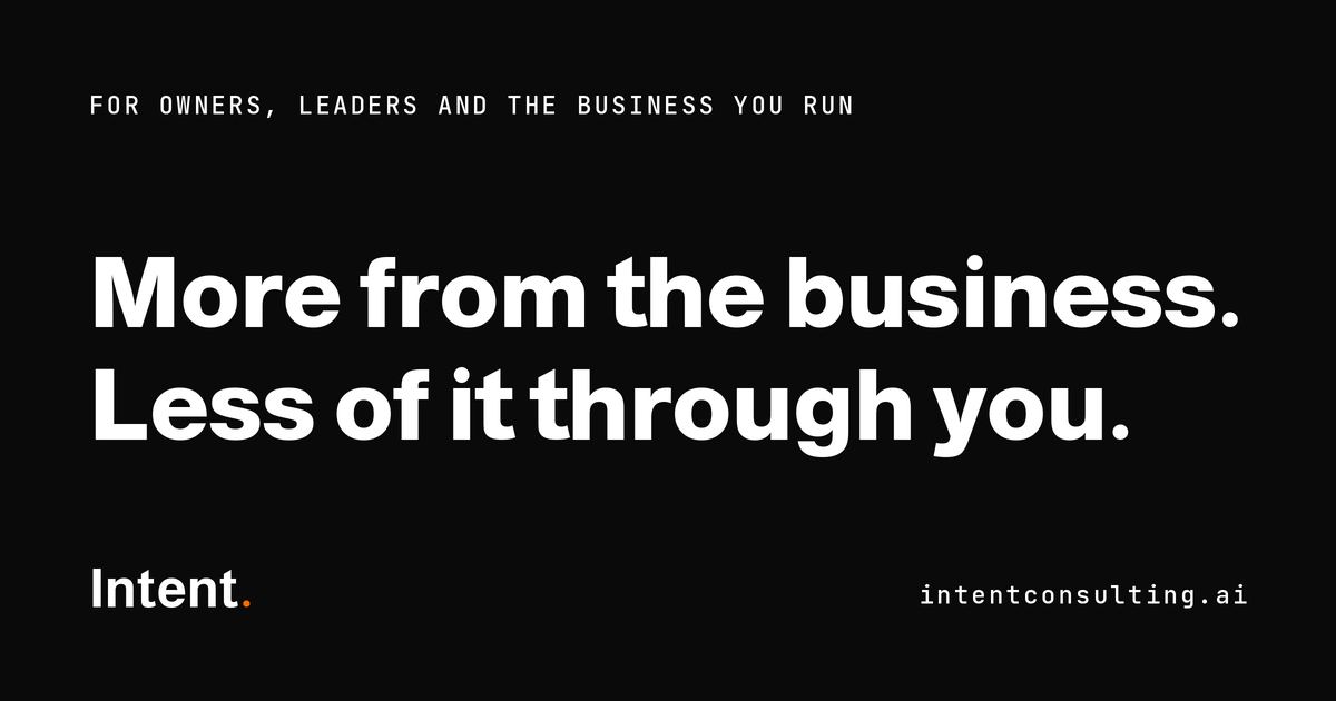 Intent Consulting v/Matt Gibson logo